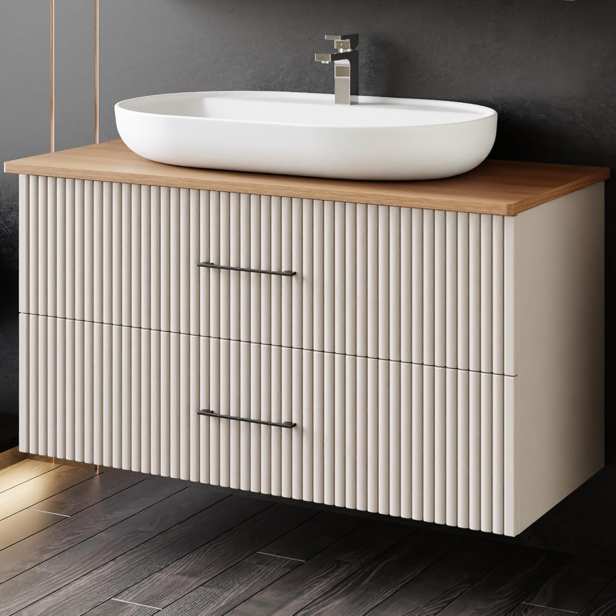 Spültisch, Waschtisch mit Unterschrank Liana, KAREN banyo