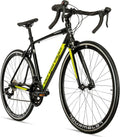 Bergsteiger Rennräder, Tourmalet 28 Zoll Gravelbike Rennrad Alurahmen 14 Gang