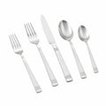 Besteckset 5-teilig 15 bis 22 cm aus Edelstahl silberfarben mit polierter Oberfläche