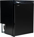 Kühlschrank, CR65S 59L, Frigo 12V Camping Car Porte Réversible, Réfrigérateur Silencieux pour Camping Voiture Chambre Caravane, Noir, -20℃ BIS 20℃