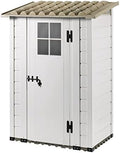 Gardiun v50.15.010 Tuscany Evo Gartenhaus, Beige, 95 × 139 × 201 cm