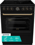 Gorenje GECS 6 B70CLB Classico Elektrostandherd mit Glaskeramik- Kochfeld