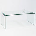 Beistelltisch FANTOME 110 Glas Couchtisch cm transparent Glastisch, Wohnzimmertisch, invicta INTERIOR