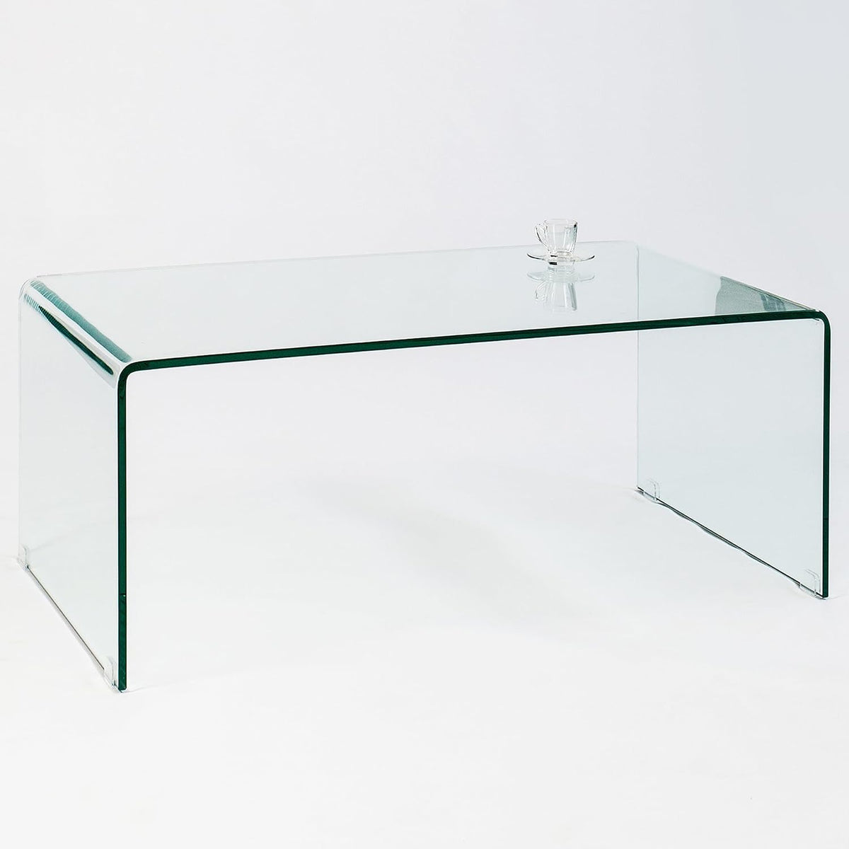 Beistelltisch FANTOME 110 Glas Couchtisch cm transparent Glastisch, Wohnzimmertisch, invicta INTERIOR