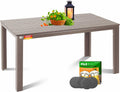Esstisch 156x78cm 6 ® Gartentisch für bis Personen, Wetterfest & UV-Beständig, KESSER