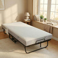 Bett Klapp, 90 × 200 cm, Stabiles Gästebett mit 13 cm Premium Matratze, VOWNER