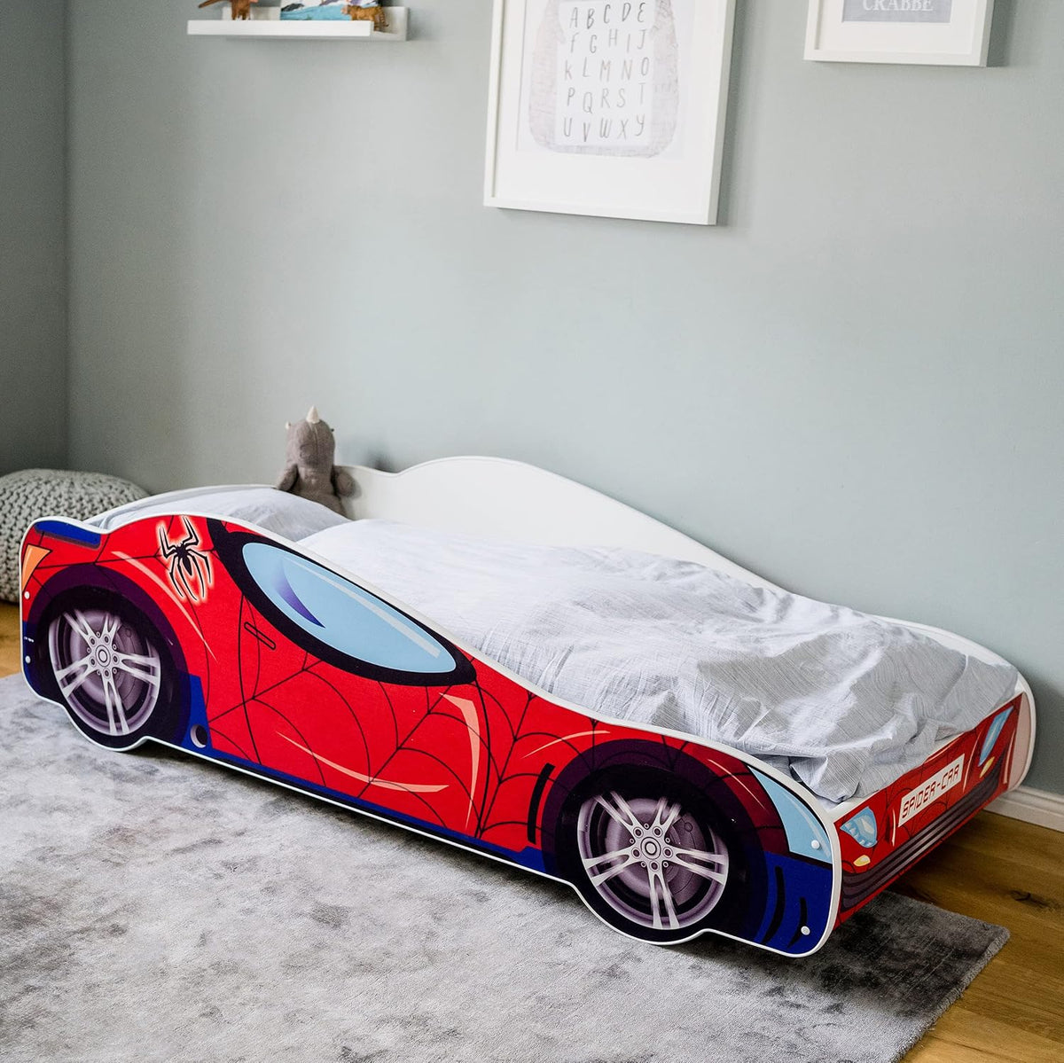Kinderbett Autobett, Jugendbett 70 × 140, Kids Collective