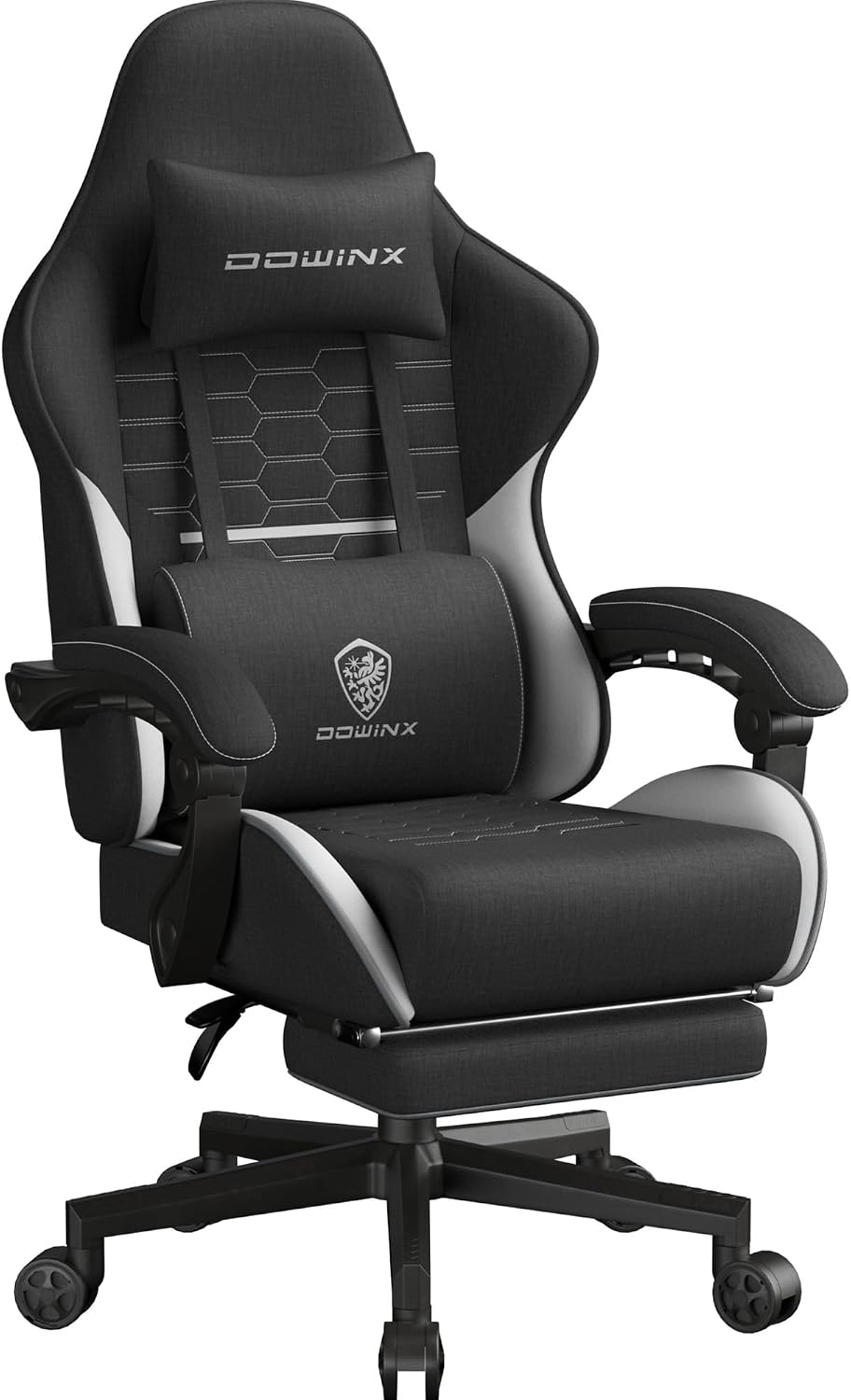 Bürostuhl Gaming Stuhl Tasche Frühling Kissen Atmungsaktiver, aus Hochwertigem Stoff, Ergonomischer PC-Stuhl mit Kopfstütze