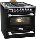 Kaiser HGE 93505 90 5 4 5 WOK XXL S Turbo · Gas Elektro Standherd cm · freistehend Range Cooker · Gaskochfeld Zonen mit kW · Elektro- Backofen