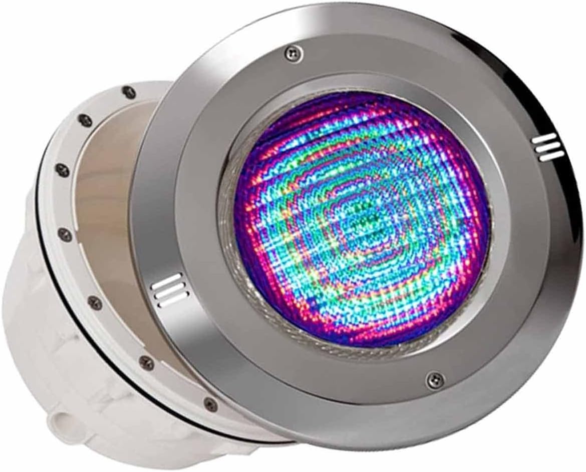 GUODDM Beleuchtung, Eingebettet Pool Scheinwerfer - Ringbrunnenlicht, 24W)
