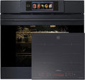Kaiser Backofen, Air Fryer, Full Touch + Induktionskochfeld 60 cm mit FlexInduktion, Booster, Anti Scratch Glas