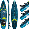 iTAOSTAR 335cm 83cm 365cm 88cm Lead x × Aufblasbares Stand-Up-Paddle-Board - Premium SUP-Board