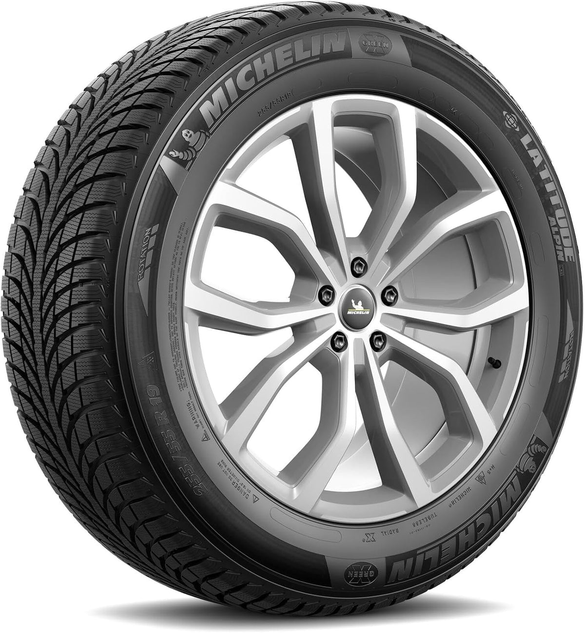 MICHELIN PKW, Latitude Alpin LA2 M+S - 235/55R19 101H - Winterreifen