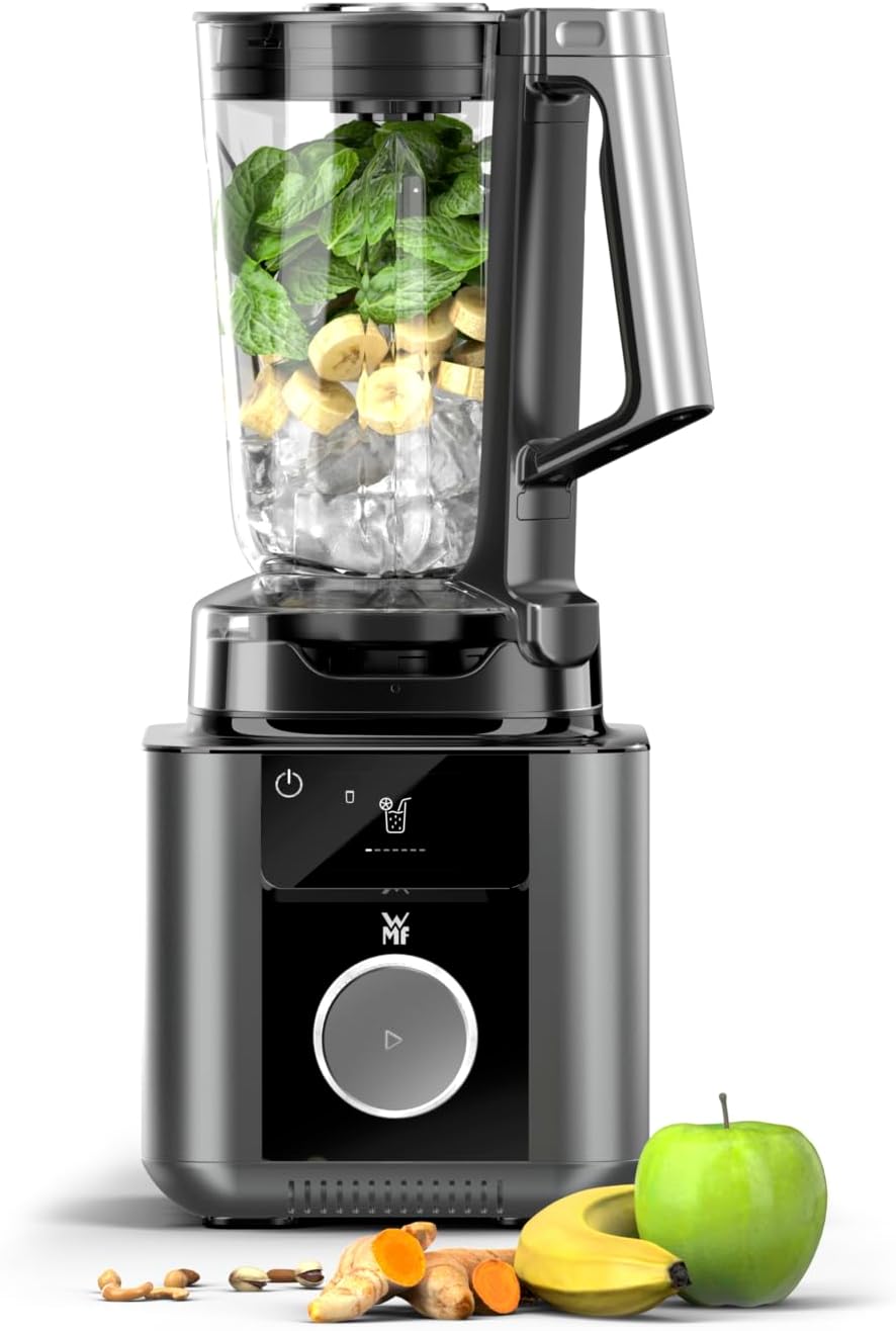 WMF Master Hochleistungsmixer Standmixer, mit Mixbehälter 1, 75l, Ice-Crush, 1600 Watt, 13.500 U/min, Mixer Hochleistungsmixer, Smoothie Maker