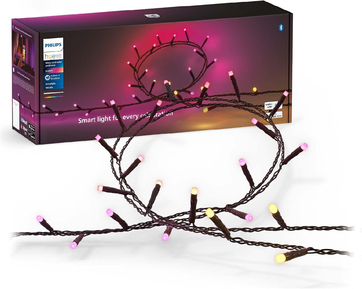 Philips Hue Innen, Festavia Lichterkette, 500 Mini LEDs, 40 m