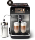 PHILIPS Saeco Kaffeevollautomat, GranAroma Deluxe, Edelstahl, 18 Kaffeespezialitäten
