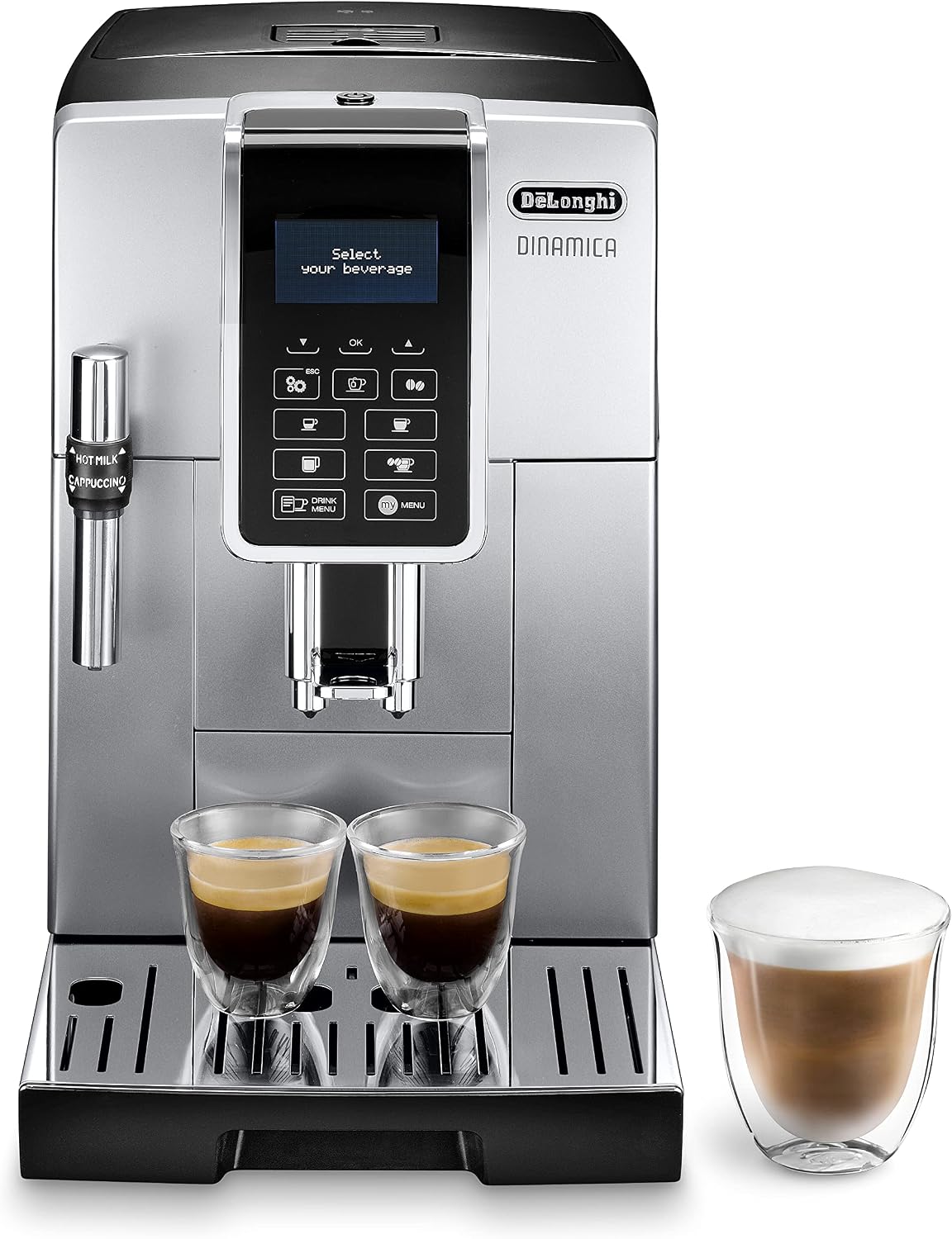 De'Longhi Kaffeevollautomat,   Dinamica - Kaffeevollautomat 4 Getränke