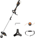 WORX Rasentrimmer, WG186E.92 Akku Sense 40V, 38cm SchnittkreisØ, ohne Akku & Ladegerät