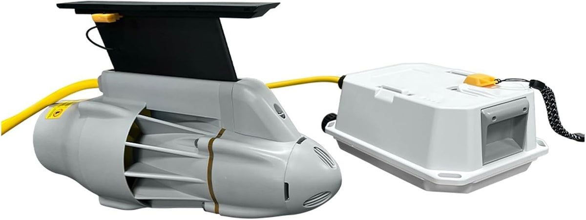 WEIJICUI Paddelzubehör, Kajakmotor, Batterie Elektrische Flosse Stand Up Paddle Board Push Motor SUP Surf Kajak Surfbrett Propeller 240W 360W