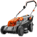 Fuxtec Akku Rasenmäher, 40V (2 × 20V) E2RM37- Schnittbreite 37cm, Variable Schnitthöhe, Kabellos (Li-Ion Akku & Ladegerät Nicht inklusive)
