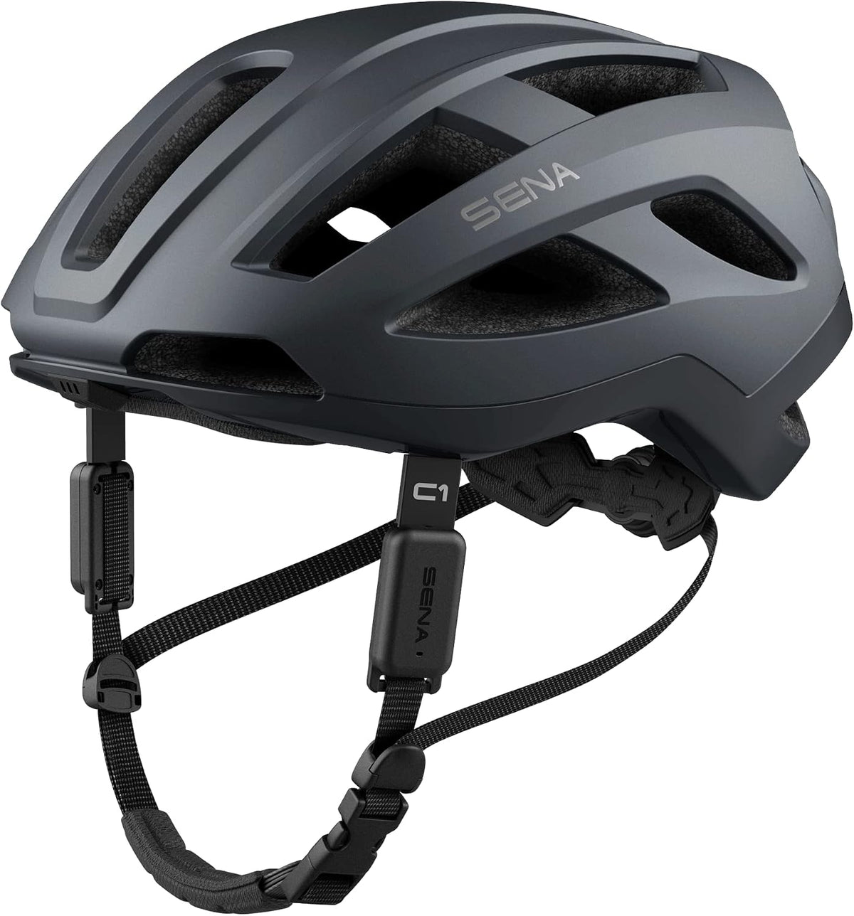 Sena Allround-Helme, C1 Smart Helm mit Bluetooth Gegensprechanlage und Smartphone-Konnektivität für Musik, GPS und Telefonanrufe
