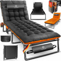 Feldbetten & Hängematten, ® Campingbett Feldbett klappbar 190x68x30cm bis 250kg belastbar aus Oxford-Gewebe & stabilem Stahlgerüst