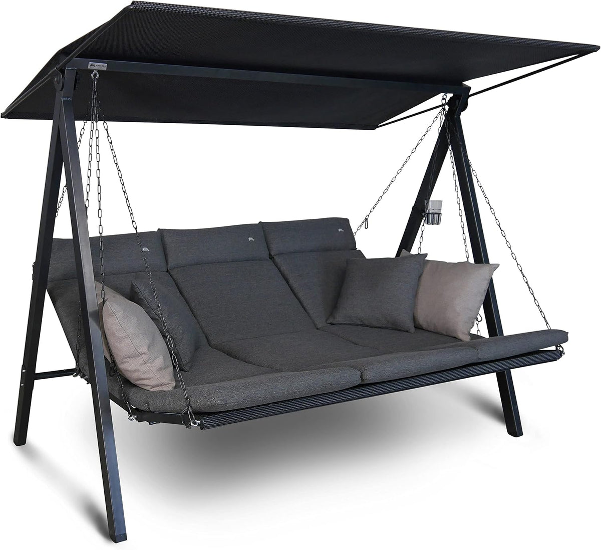 ANGERER Hollywoodschaukel, Lounge - Gartenschaukel Made in Germany - Schaukel zum Sitzen
