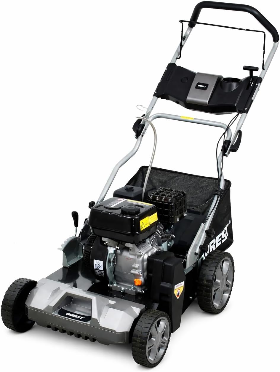 Onbest Benzin Vertikutierer, 5 kW 6, 12 PS 440 mm