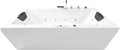 Basera CLASSIC Indoor Whirlpool, Badewanne Naxos (180 × 80 cm)