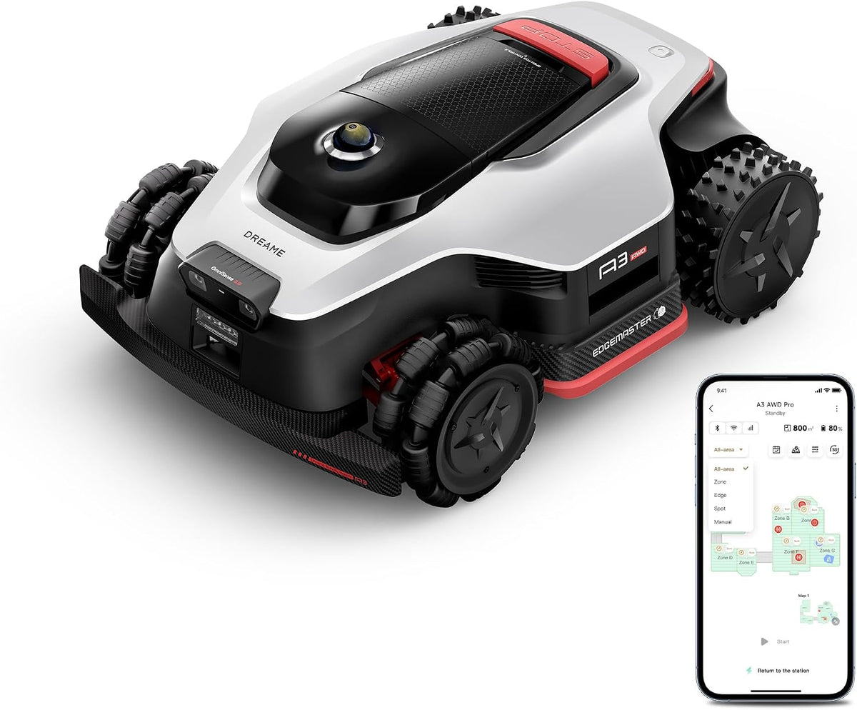 dreame A3 AWD 5000 Pro Mähroboter, für 5000 m², EdgeMaster 2.0