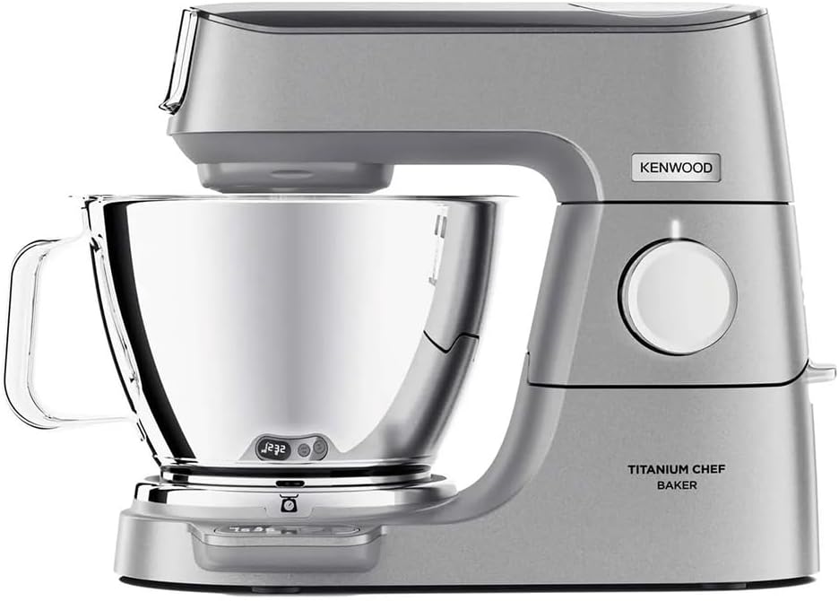 Kenwood Küchenmaschine,   Titanium Chef Baker - Küchenmaschine 5l+3,5l Schüsseln 1200W