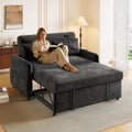 Sofa Modernes Doppel-Klapp, mit Schlaffunktion, Verstellbarer Rückenlehne, Handyhalter & USB, für Wohnzimmer, Schlafzimmer, Heimkino, Luscriate