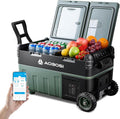 Kühlschrank 30L Kompressor Kühlbox Dual Zone Camping, mit APP, AAOBOSI