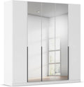 Kleiderschrank Alabama, Farbe Weiß, Breite 226 cm, Rauch Möbel