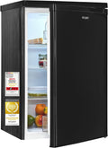 Kühlschrank Vollraum, KS516-V-040E, Schwarz, 55 cm breit, Exquisit