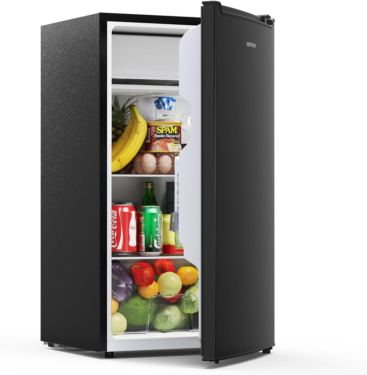 Kühlschrank 85L, Ohne Gefrierfach, CR85-Schwarz, Upstreman