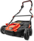 Fuxtec Vertikutierer,   Elektro-Vertikutierer FX-EV360, Rasenlüfter mit 1500 W Power, 36 cm Arbeitsbreite und Tiefeneinstellung in 5 Stufen, 45 L