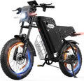 VARUN E-Bike-Akku, 20 * 4.0' E-Bike Herren mit 48V 20.8Ah Akku, 85Nm 250W Motor