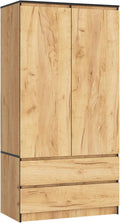 Kleiderschrank Zweitüriger