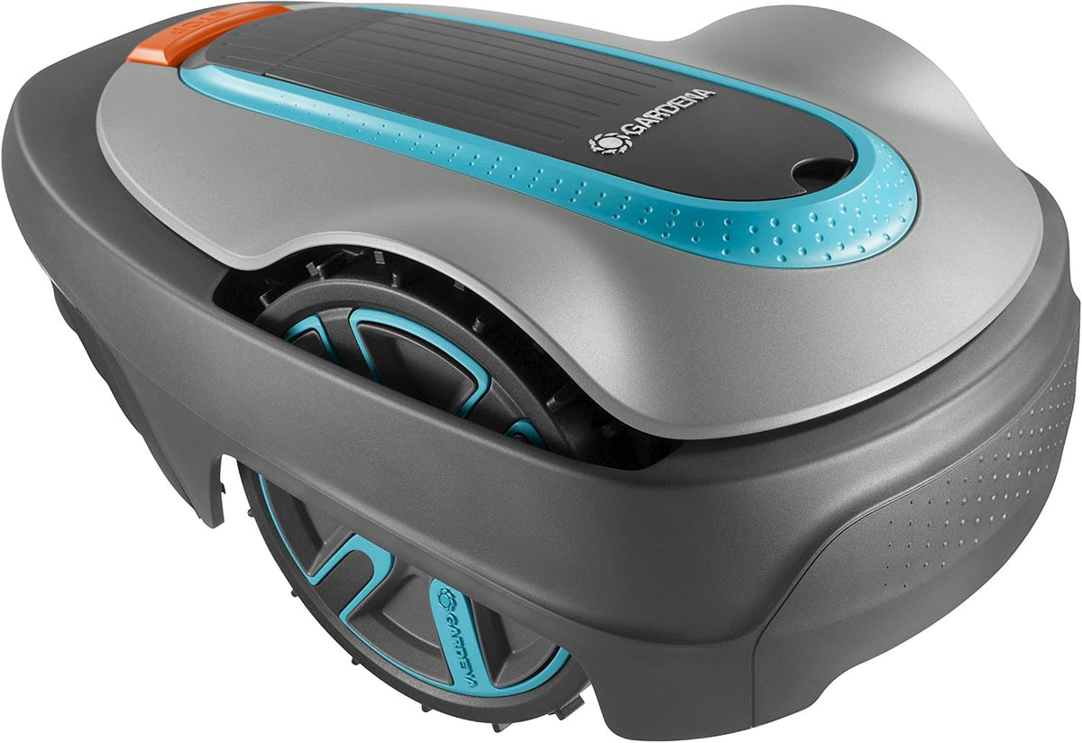 Gardena SILENO 300 City - Mähroboter, für Rasenflächen bis 300 m², Steigungen bis zu 35 Prozent, Schnitthöhe 20-50 mm, LCD-Display, Diebstahlschutz