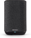Denon Tragbare Bluetooth-Lautsprecher, Home 150 NV Wireless-Lautsprecher mit HEOS, Schwarz
