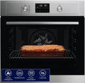 Electrolux EOF4P46X Multifunktions- Backofen, 72 l, Klasse A+, SurroundCook, Pyrolytische Reinigung, 589 × 594 × 569 mm, Edelstahl Anti-Fingerabdruck