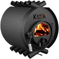 Kanuk Kaminofen, Warmluftofen ® Original 15 kW - Werkstattofen - Schwedenofen - Zulassung für Deutschland