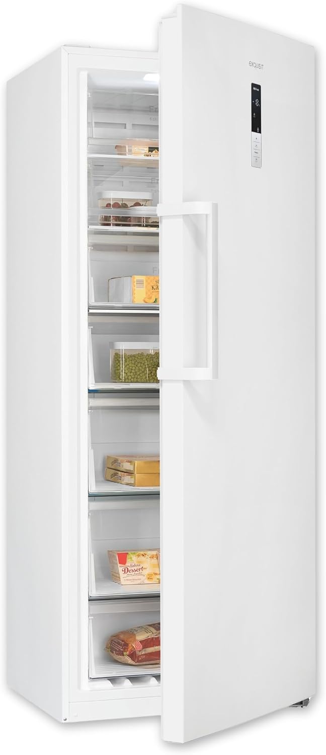 Gefrierschrank, 380 l - No Frost - 5 Schubladen - Weiss, Exquisit