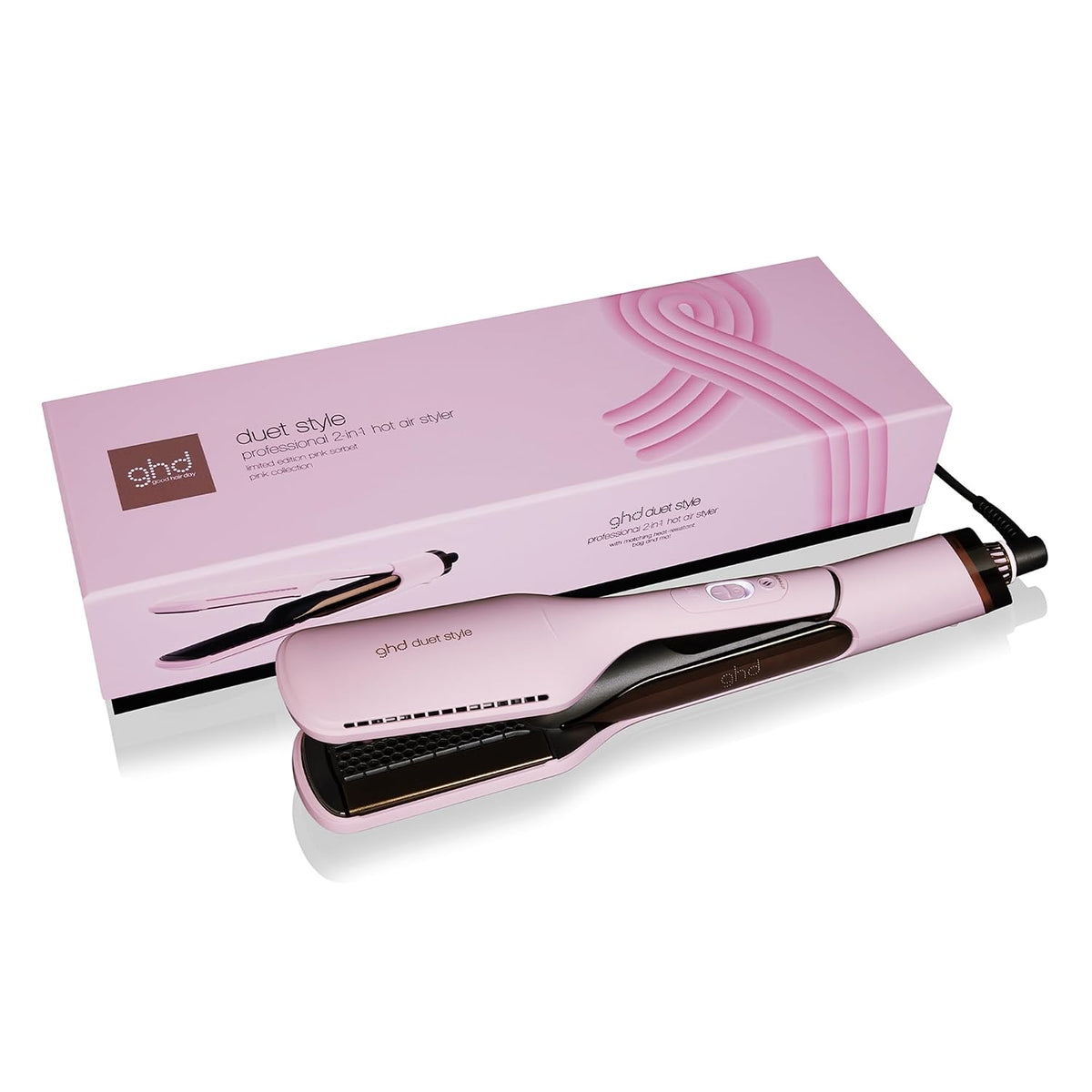 Flach ghd duet style Hot Air Multistyler, 2-in-1 Föhn und Glätteisen, Anti Frizz
