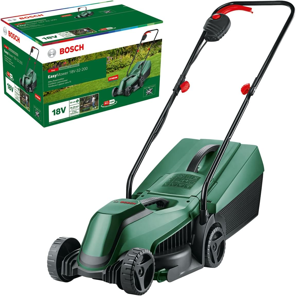 Bosch Rasenmäher,   Akku-Rasenmäher EasyMower 18V-32-200 (ohne