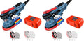 FANZTOOL FANZWORK Bürstenloser Exzenterschleifer, HG0024, mit 125mm/150mm Schleifteller, 5mm Schleifhub, 7-Stufiger Drehzahlregelung bis 10.000 U/min