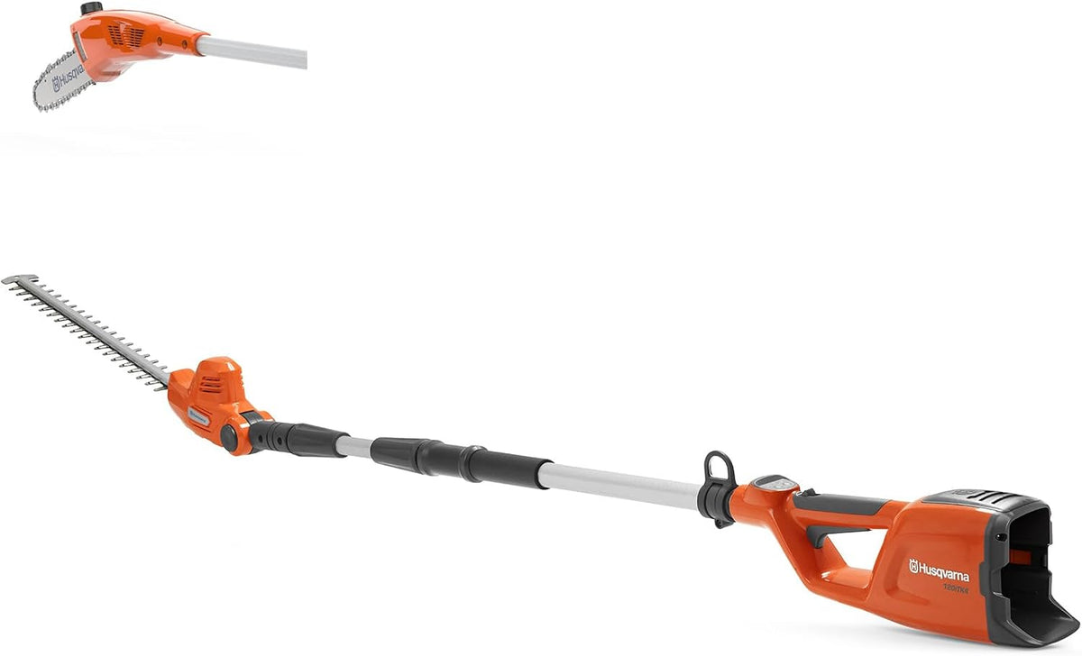 Husqvarna Akku-Heckenschere, 120iTK4-H Akku-Teleskop-Heckenschere ohne Akku und Ladegerät