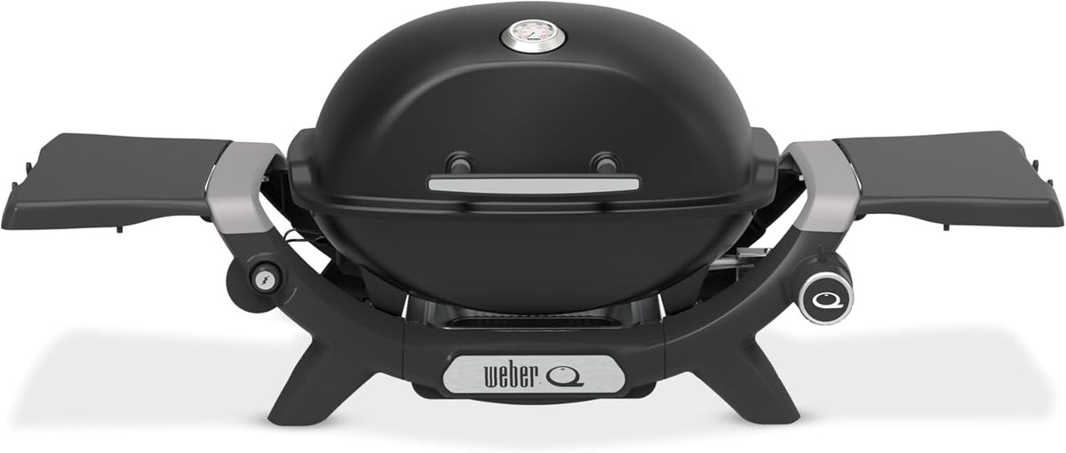 Weber 1200N Q Gasgrill, mit Seitentischen