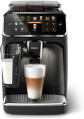 PHILIPS Kaffeevollautomat,   Kaffeevollautomat LatteGo 5400 Serie, Schwarz, 12